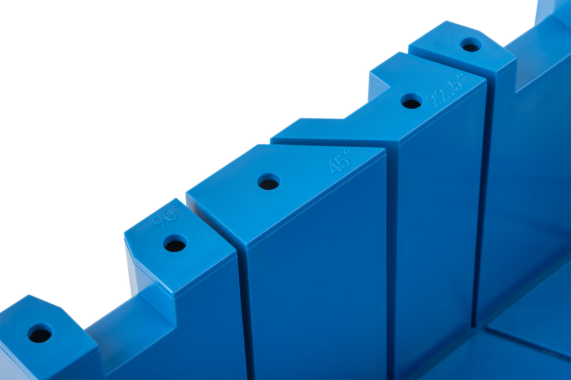 Стусло пластиковое без пилы синее 350 х 120 х 110 мм Профи (41258)