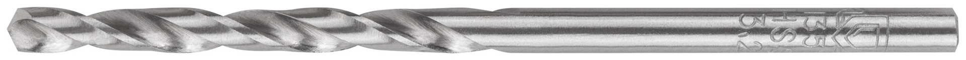 Сверла по металлу HSS шлифованные, угол заточки 135°, 3,2 x 65 мм (5 шт.) (35679М)