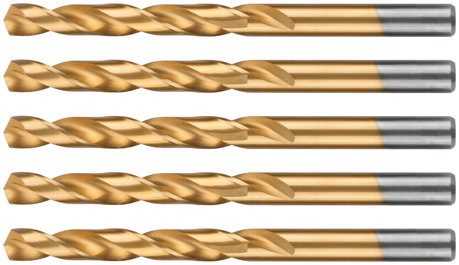 Сверло по металлу Cutop Profi с титановым покрытием, 8,5х117 мм (5 шт) (52-454)