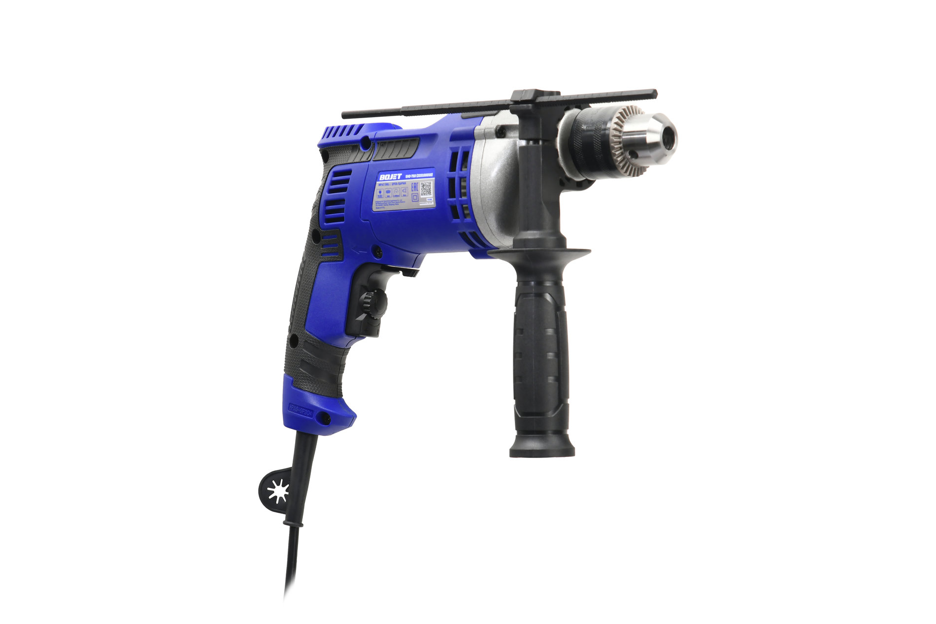 Ударная дрель, 750 Вт, ключевой патрон