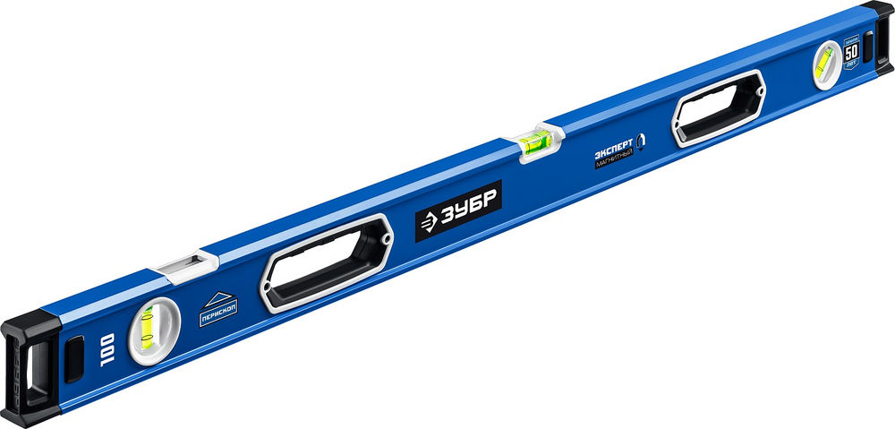 Уровень магнитный мощный ЭКСПЕРТ-М 1000 мм, с зеркальным глазком ЗУБР Профессионал 34572-100