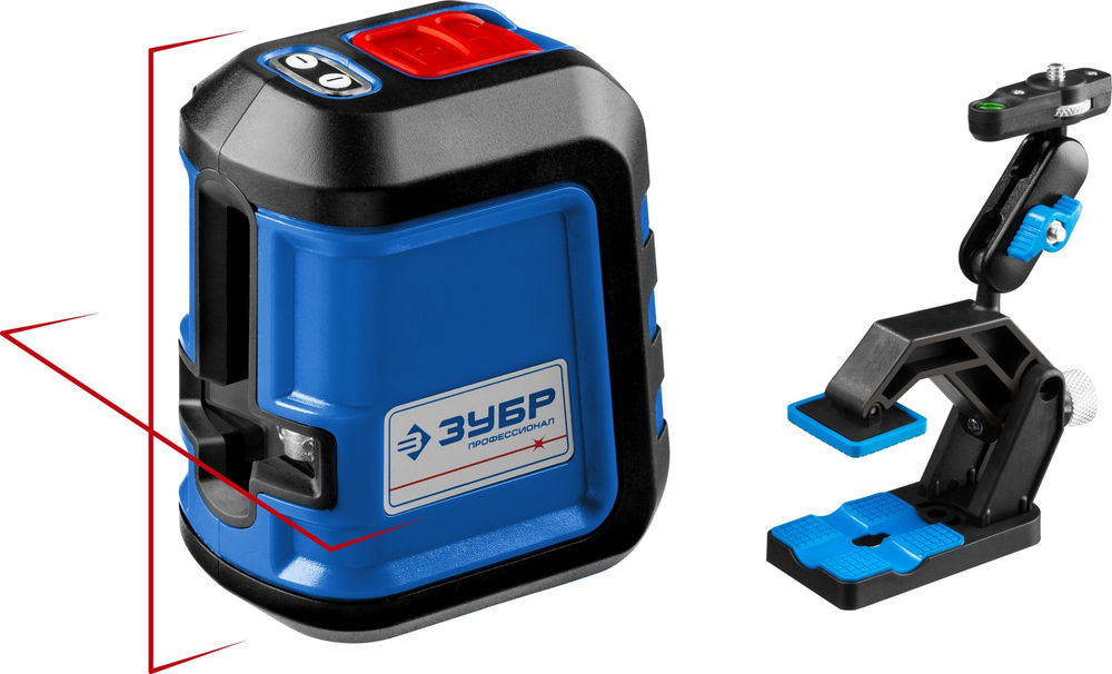 Лазерный нивелир Крест 15, 15 м ЗУБР Профессионал 34902-2_z01