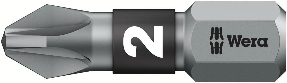 Бита торсионная PZ 2 x 25 мм 1/4 C6.3 серия 855/1 BTZ PZ Wera WE-056722