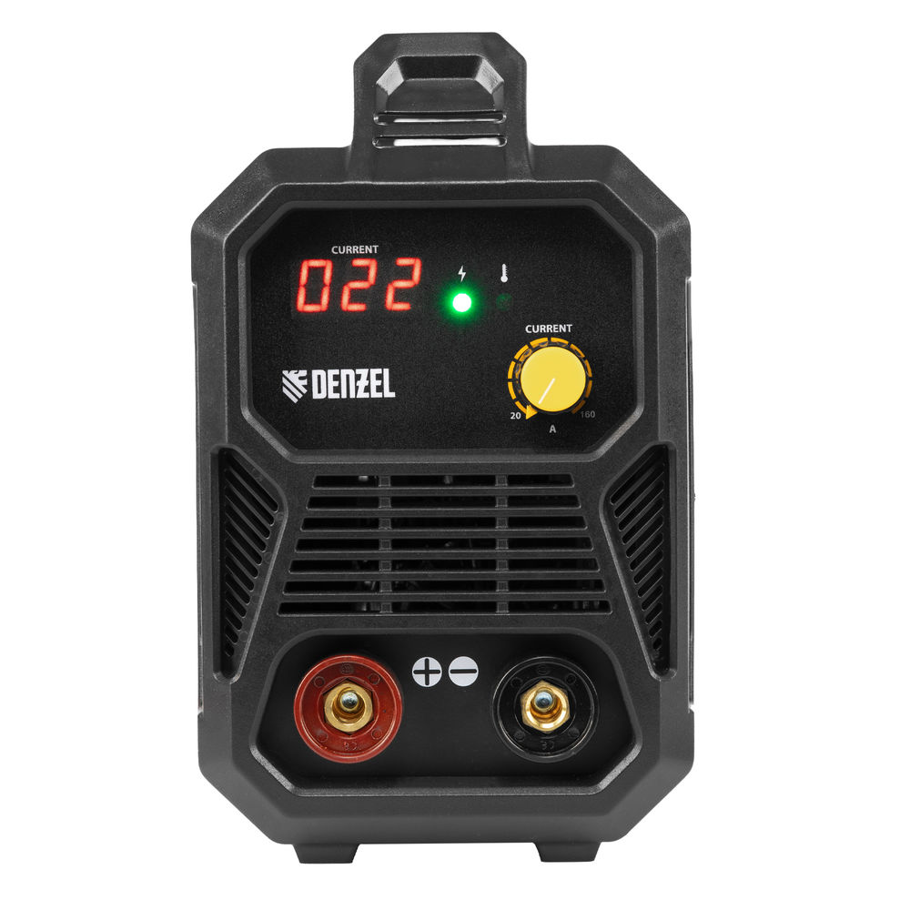 Аппарат инвертор. дуговой сварки DM-160 Standart, 160 А, ПВ 60% Denzel (94323)