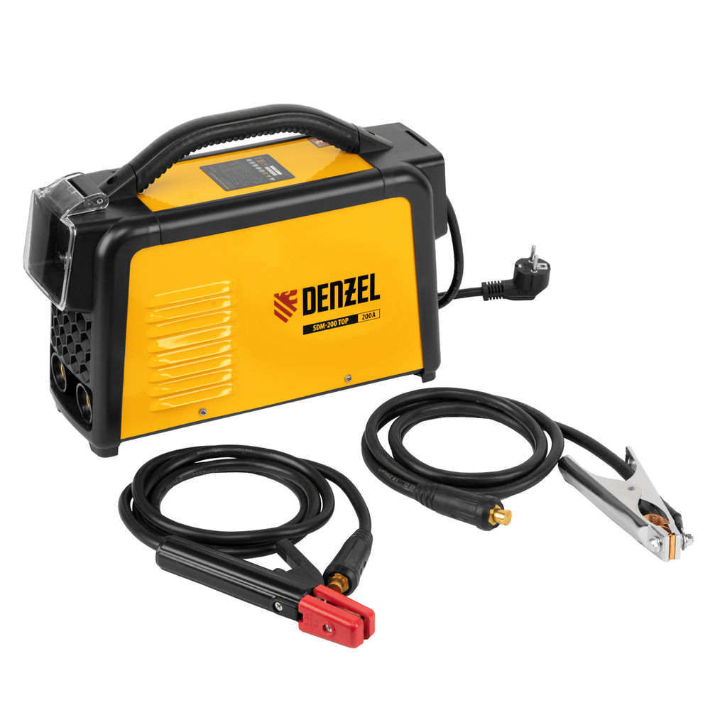Аппарат инвертор. дуговой сварки SDM-200 Top, 200 А, ПВ 80% Denzel (94356)