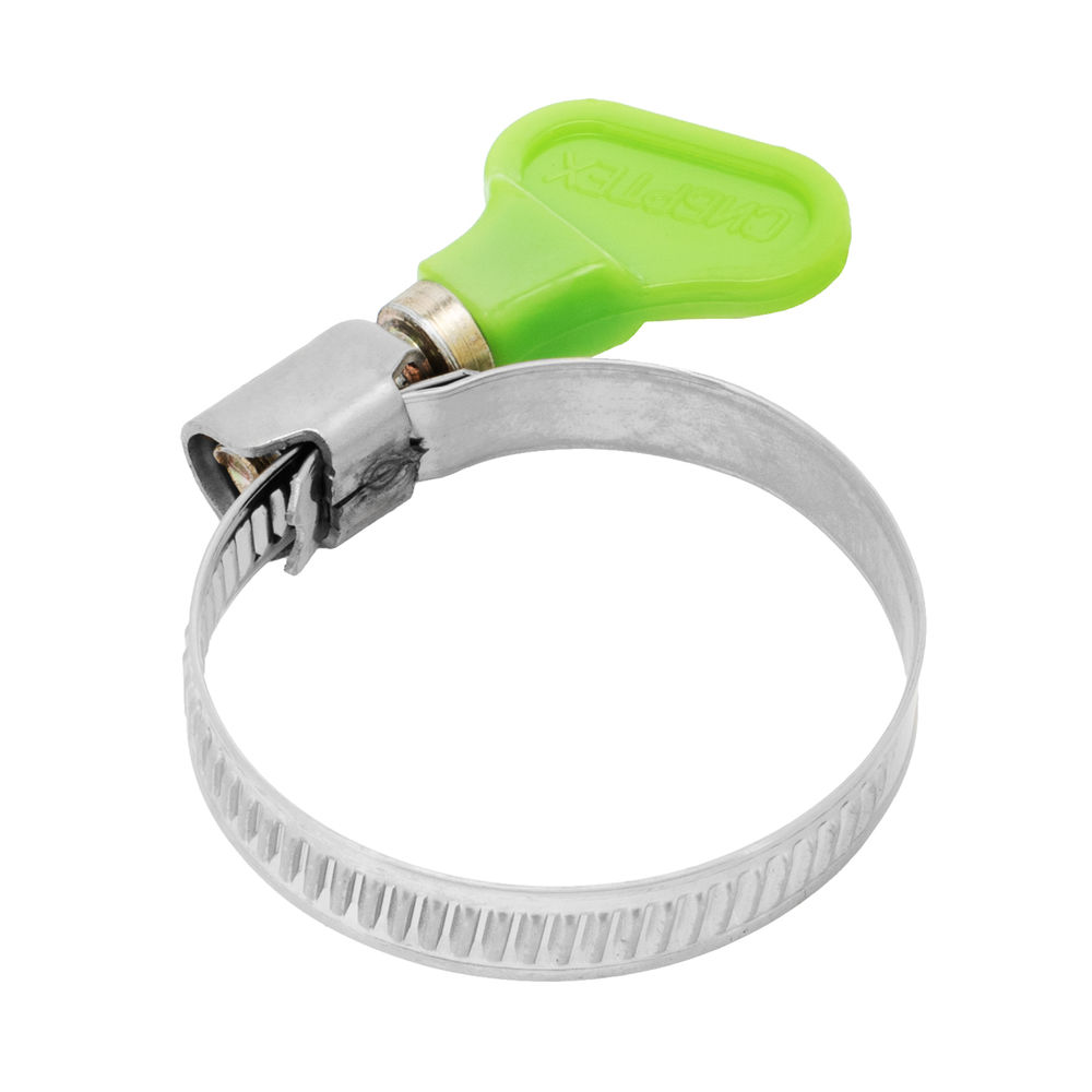 Хомуты металлические элемент крепления с формой ключа 25-40 мм, 50 штук в упаковке Сибртех (47551)