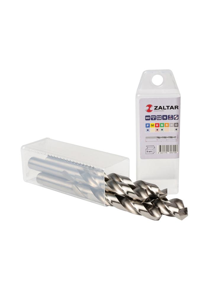 Комплект свёрл по металлу индустриальных, 5 шт, DIN 338, HSS-G, Тип N, 5xD, O11.50 мм (ZA-73115-S5)