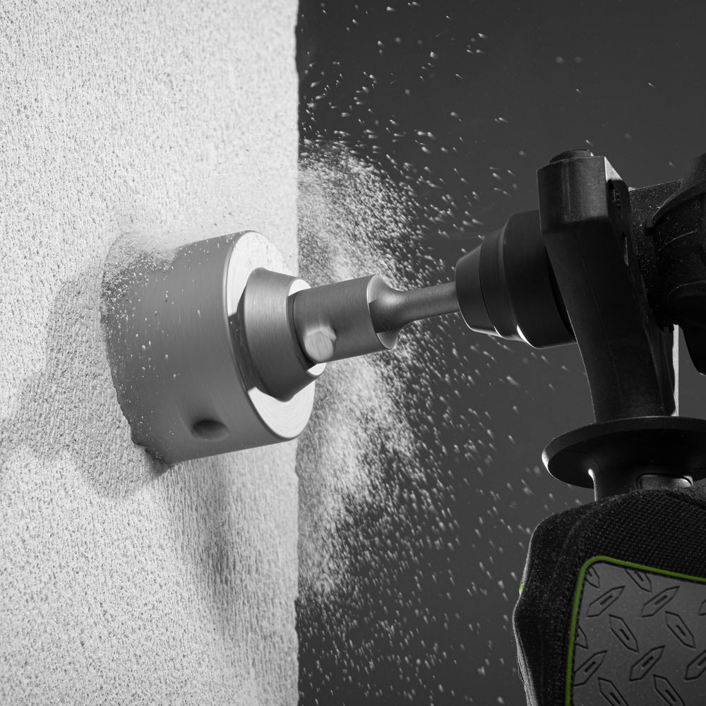 Коронка по бетону в сборе, М22 х 73 мм, SDS Plus Сибртех (703317)