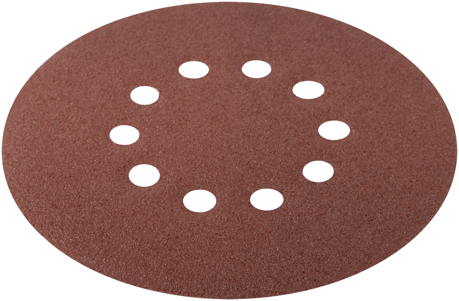 Круги шлифовальные с отверстиями (липучка), алюминий-оксидные, 225 мм, 5 шт. Р 36 (39891)