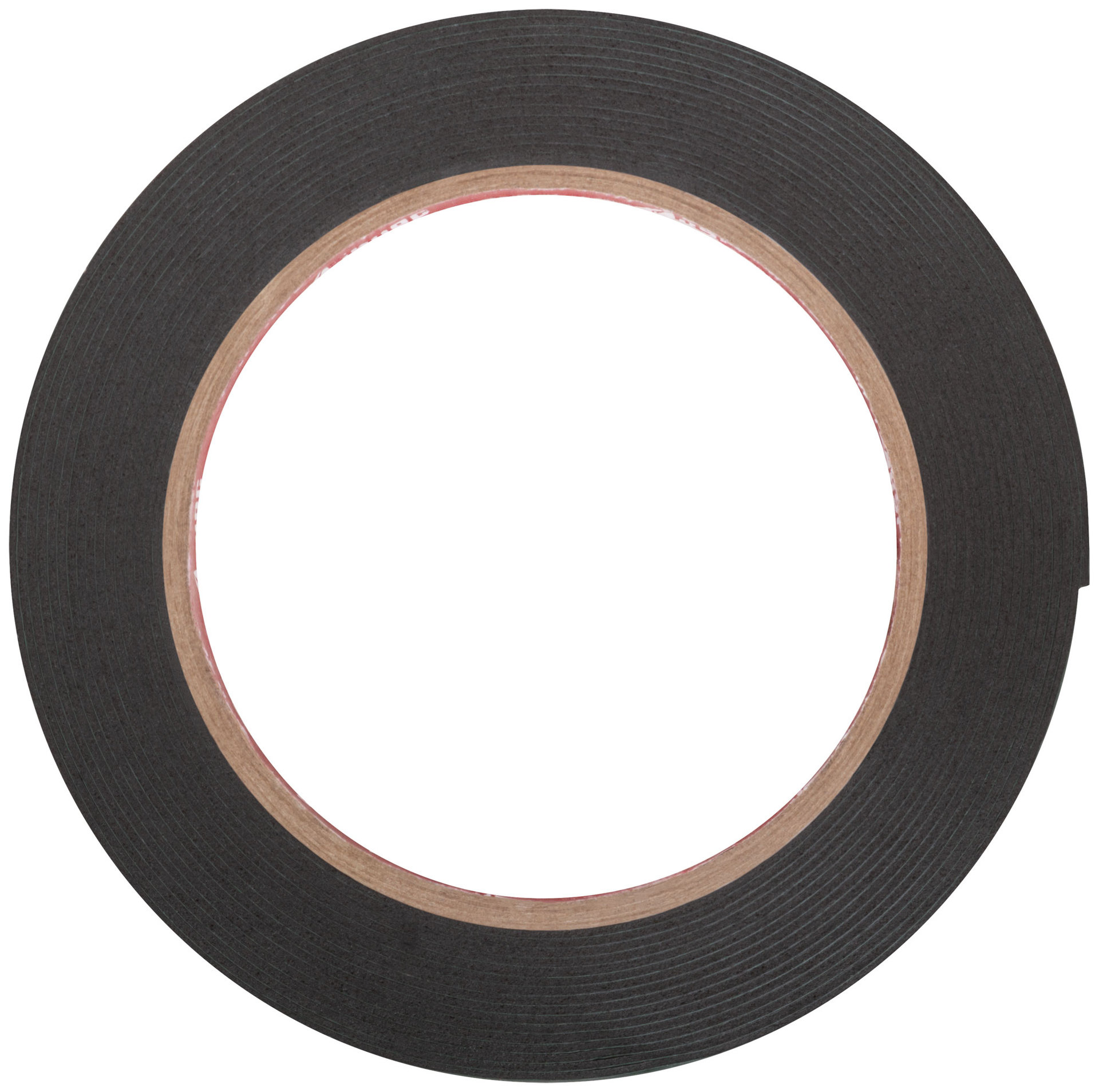 Лента монтажная клейкая на вспененной основе, черная 12 мм х 5 м (11781)