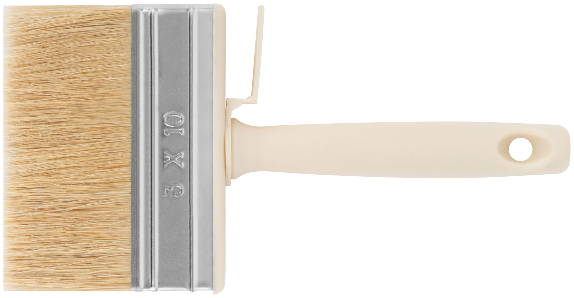 Макловица, натур. светлая щетина, пласт. корпус, мини 30 x 100 мм (01662)