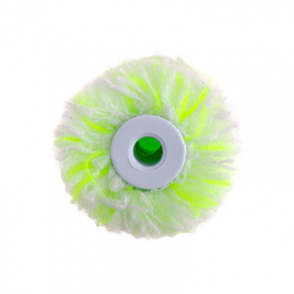 Мини-валик сменный Работы с древесиной, 110 мм, ворс 12 мм, D 16 мм, D ручки 6 мм, микроволокно Сибртех (80598)