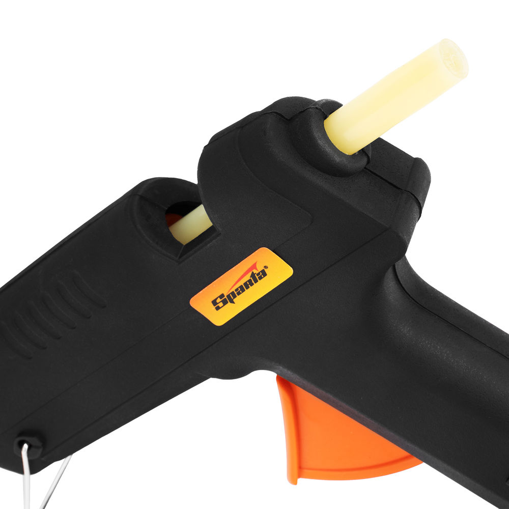 Набор клеевых пистолетов в кейсе, 7/11 мм, 20/100 Вт, 3/8 г/мин, выключатель Sparta (93038)