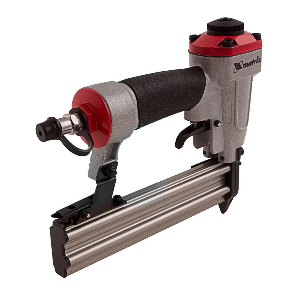 Нейлер финишный, шпилькозабивной пистолет, пневматический, гвоздь 23GA D 0.64 мм длина 10-30 мм Matrix (57425)
