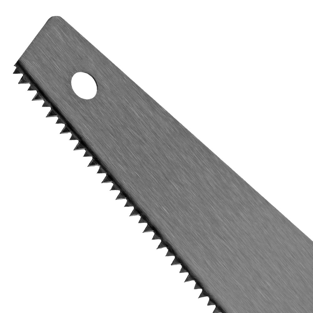 Ножовка по дереву Зубец, 450 мм, 7-8 TPI, каленый зуб 2D, двухкомпонентная рукоятка Сибртех