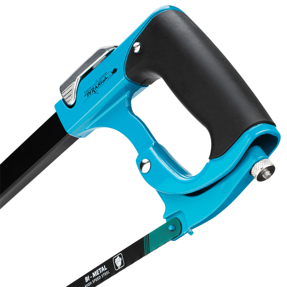 Ножовка по металлу Piranha, 300 мм, рычажный механизм натяжения полотна Gross