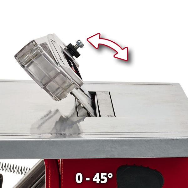 Пила настольная Einhell TC-TS 200, 800Вт,200х16мм,глуб реза 45 мм,2950 об/мин,рамная (4340415)