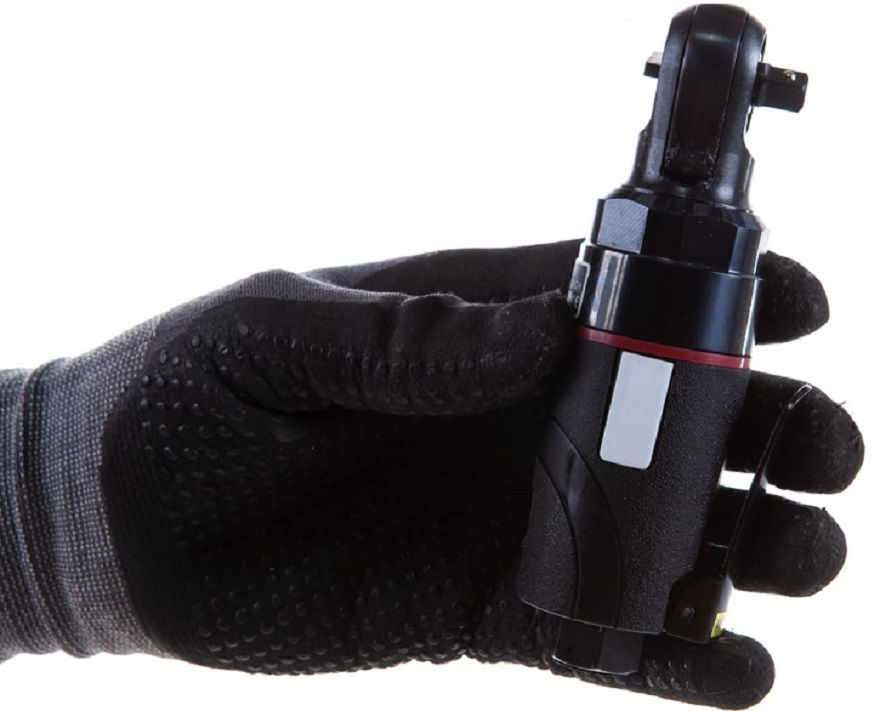 Пневмотрещотка 3/8 50 Нм (5.1 кГм), укороченная, композитная, GARWIN INDUSTRIAL, 801570-38-50