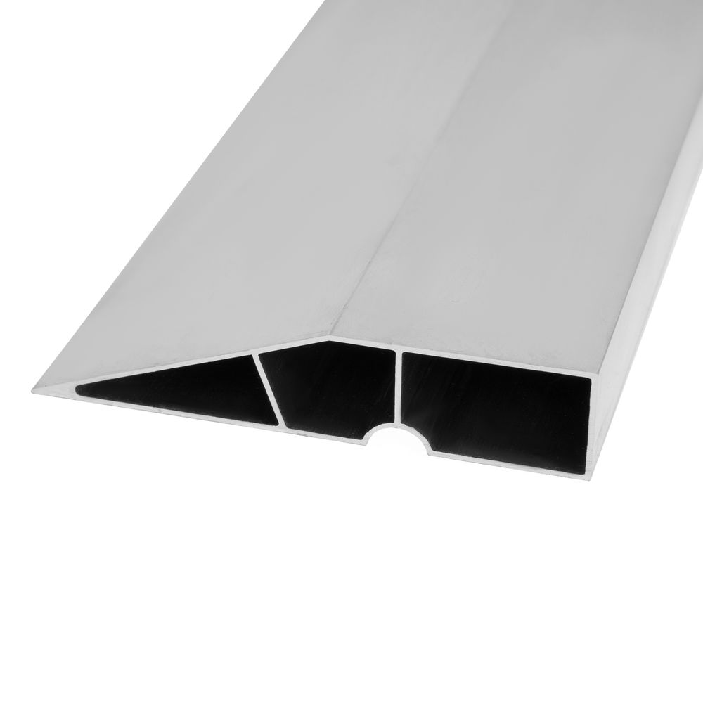 Правило алюминиевое Трапеция, 2 ребра жесткости, L-1, 0 м Сибртех (89601)