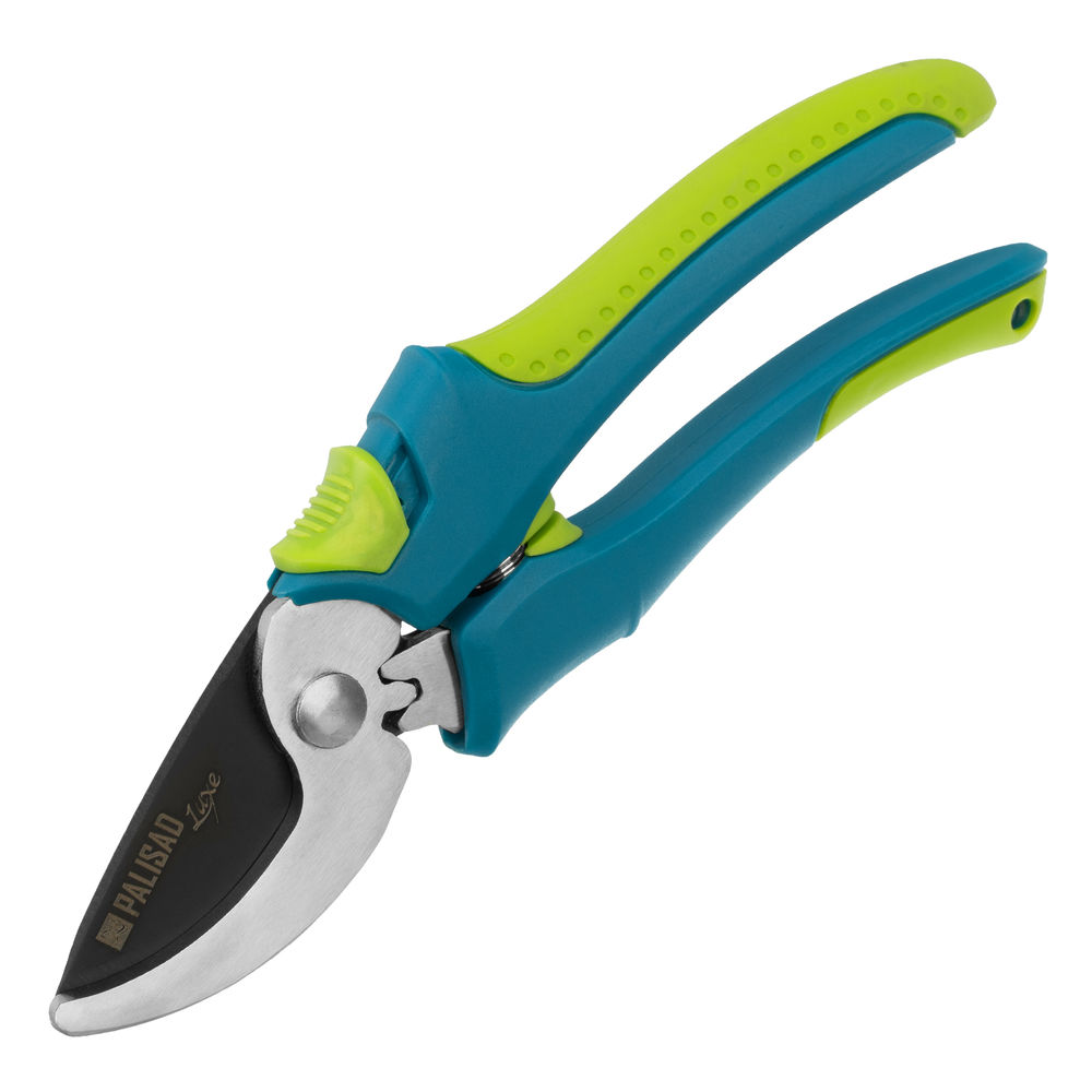 Секатор прямого реза, 215 мм, двухкомпонентные рукоятки, Luxe, Palisad (60477)