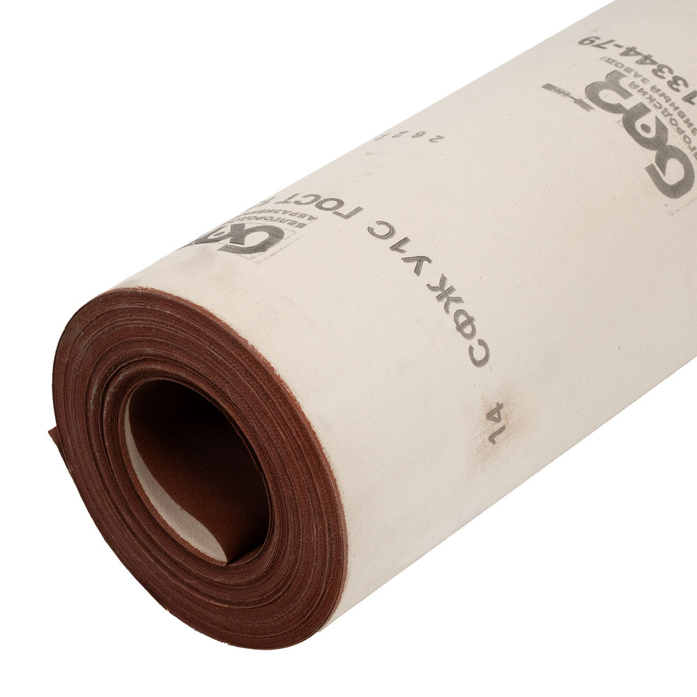 Шкурка на тканевой основе, зернистость № 4, 800 мм х 30 м, БАЗ (75214)