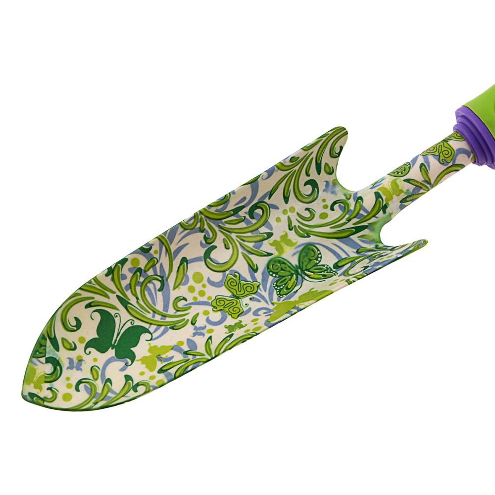 Совок посадочный узкий, 55 х 330 мм, стальной, пластиковая рукоятка, Flower Green, Palisad (620375)