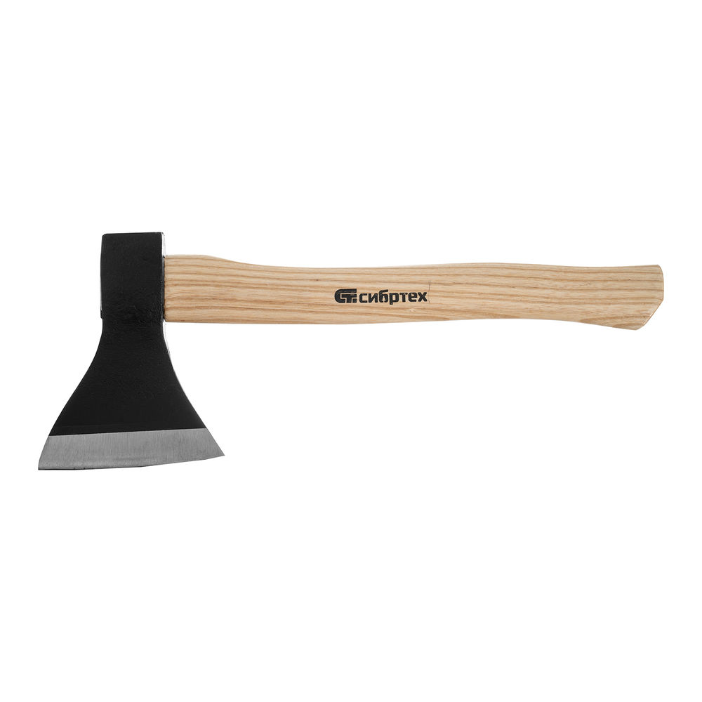 Топор ТП11-06, 600 г, в сборе, кованый, деревянное топорище Сибртех