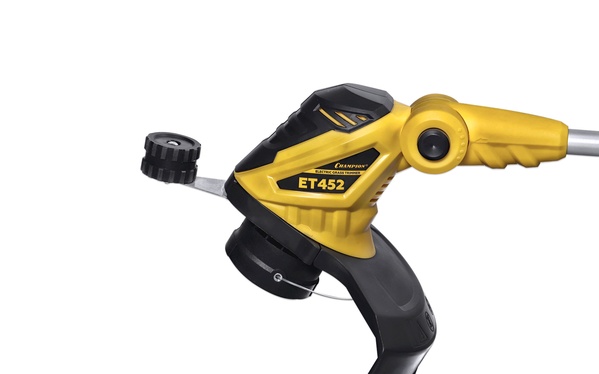 Триммер электрический CHAMPION ET452 (телескоп.прям. 550Вт 2,3кг нижний двигатель, корд 2*1,6мм) (ET452)