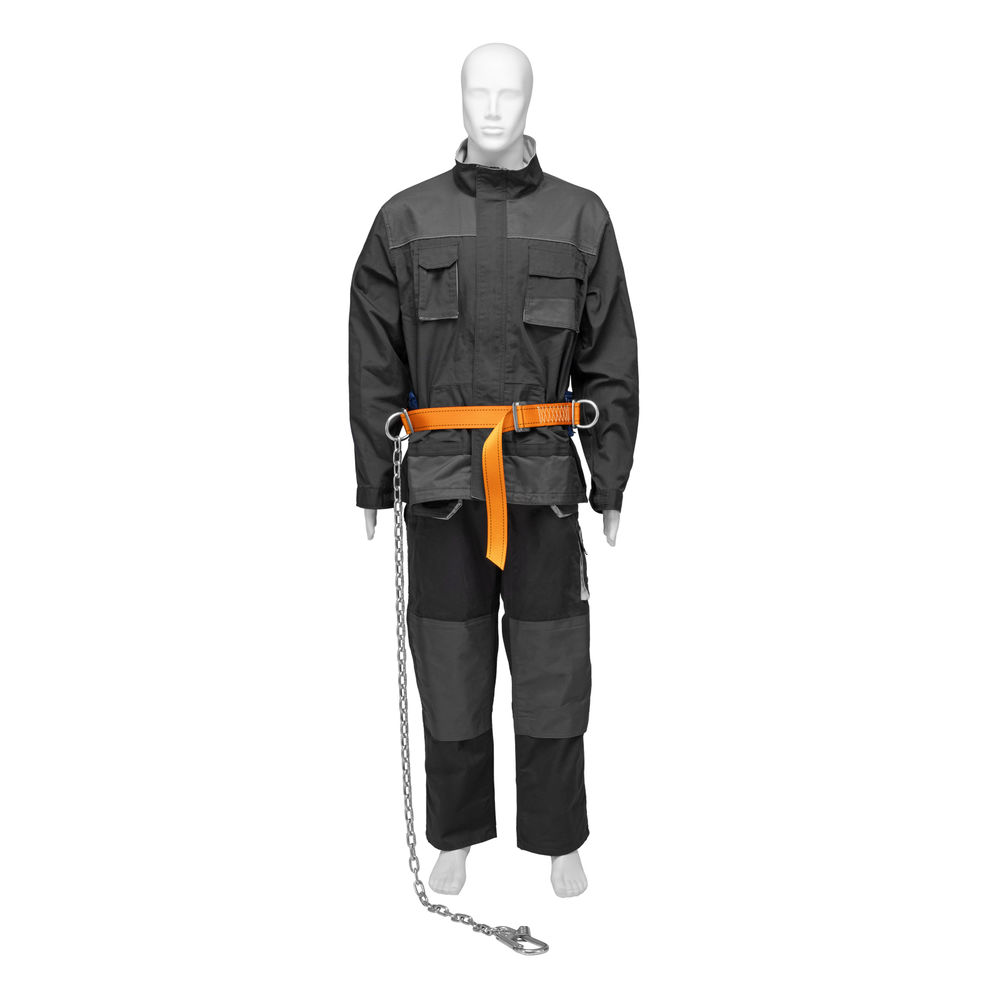 Удерживающая привязь УП I, безлямочная, строп из стальной цепи модель Г Сибртех (89502)