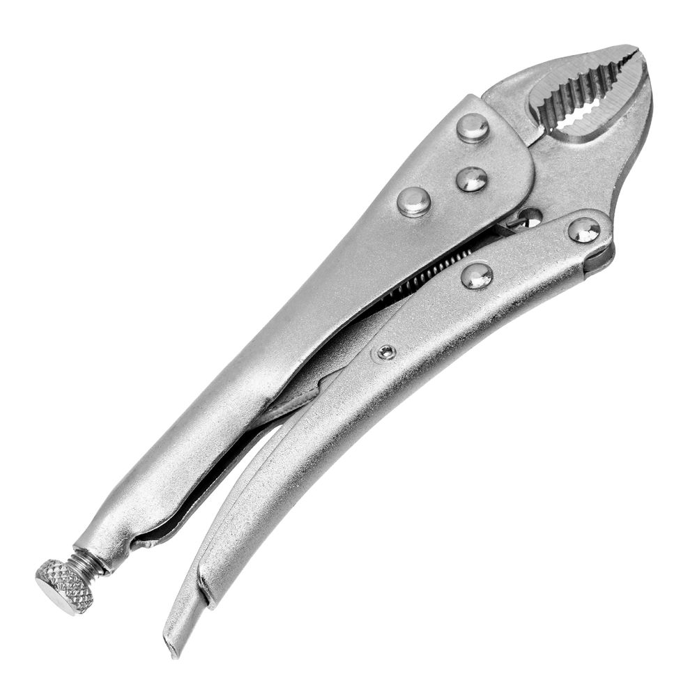 Зажим ручной, полукруглый захват, 180 мм Сибртех (18421)