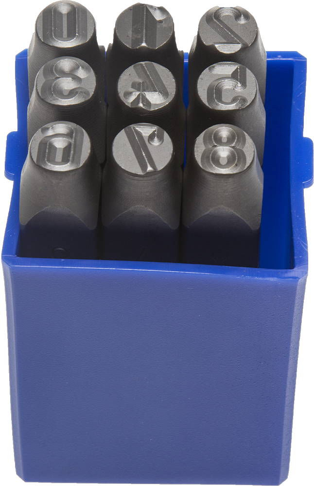 Клейма штамповочные цифровые 8 мм арабские Профессионал ЗУБР 21501-08