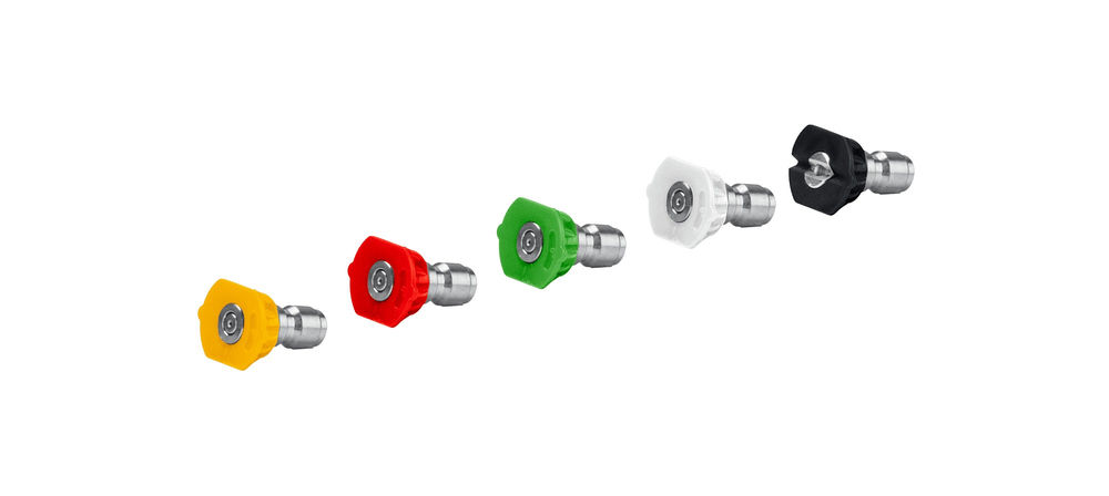 Комплект цветных насадок 5 шт для пистолета МИГ-280 ЗУБР 70408-280-5