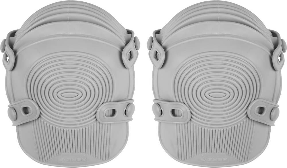 Наколенники защитные ФОРТ влагостойкие, цельнолитая резиновая чашка, противоскользящая поверхность ЗУБР Профессионал 11520