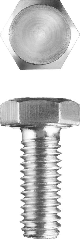 Болт M5 x 12 мм, кл. пр. 5.8, цинк, 5 кг, ГОСТ 7798-70 ЗУБР 303080-05-012