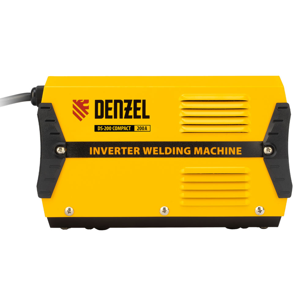 Аппарат инверторный дуговой сварки DS-200 Compact, 200 А, ПВ 70%, диаметр электрода 1.6-5 мм Denzel (94373)