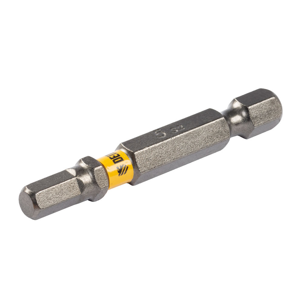 Бита HEX 5х50, сталь S2, шестигранный профиль, 10 шт. Е 6,3 Denzel (11663)