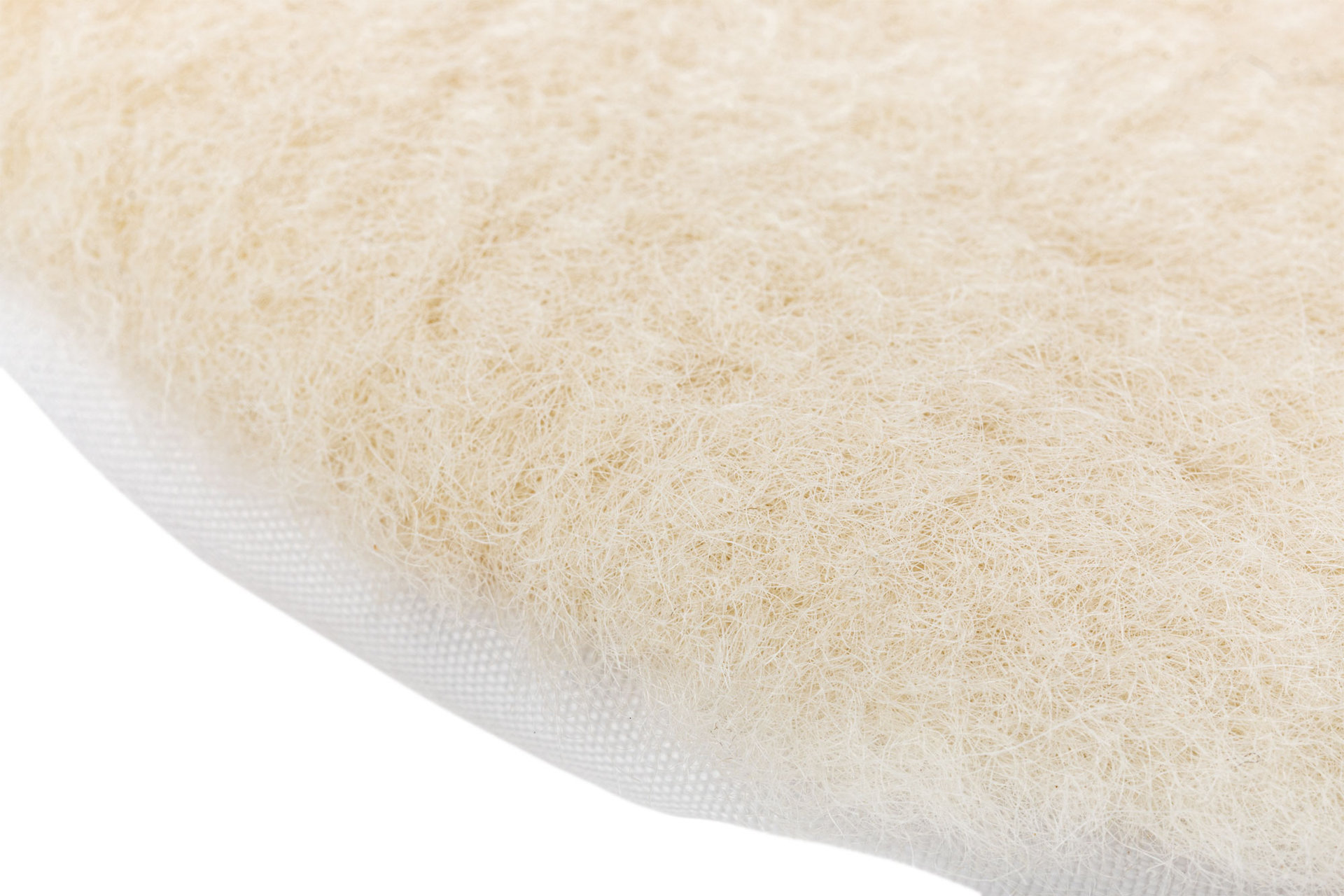 Чехол полировальный на завязках, натуральная шерсть, на тканевой основе 125 мм (39861)