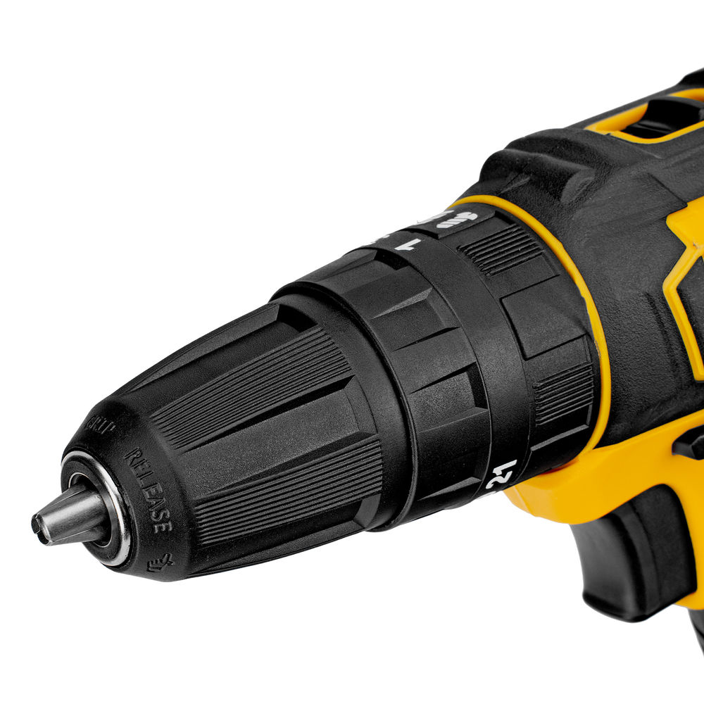 Дрель-шуруповерт аккумуляторная ударная CID-18-0, Li-Ion, 18 В Denzel (26136)