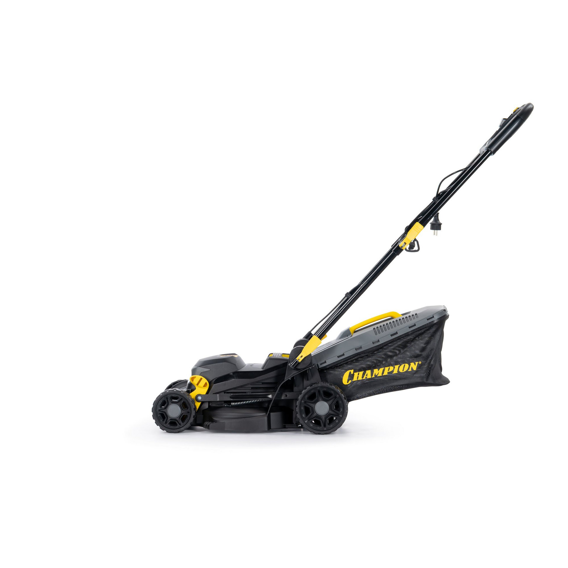 Газонокосилка эл. CHAMPION EM3414 (1,4 кВт травосб. 35л ширина 340мм 20-70мм, 10,7кг) (EM3414)