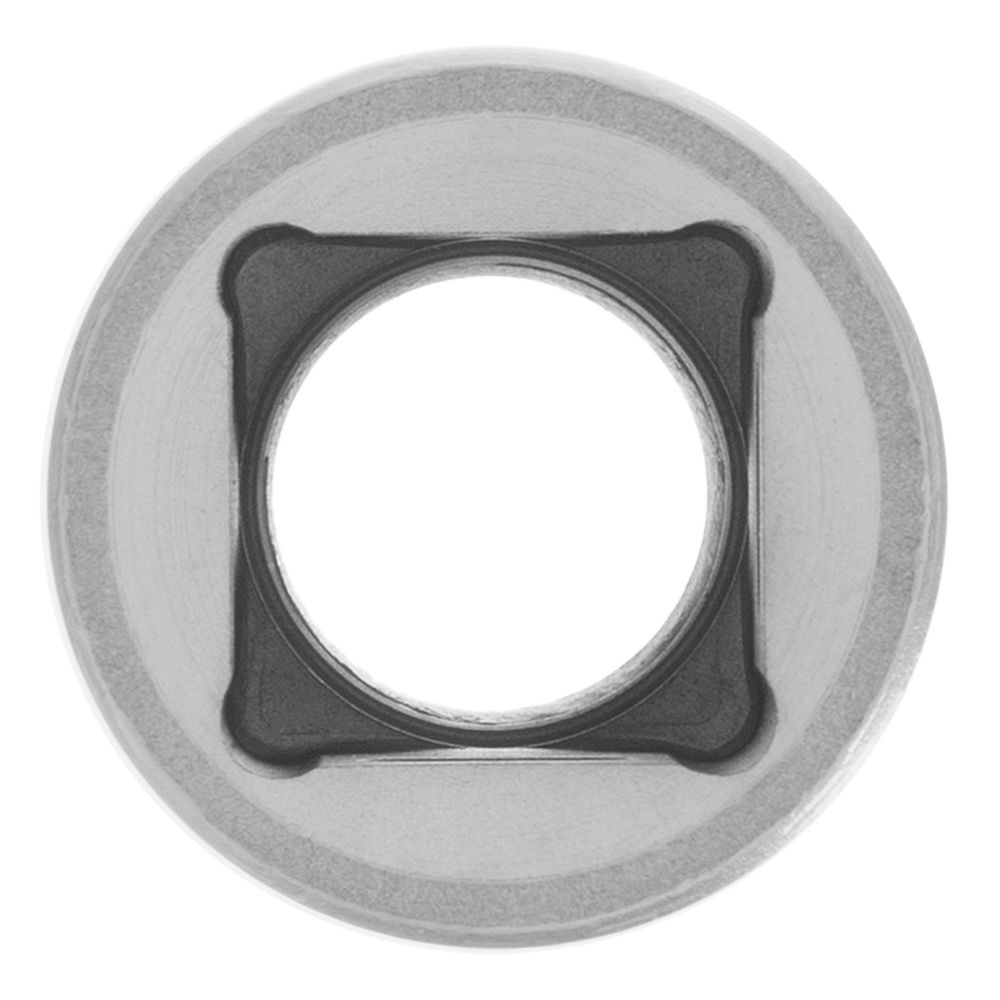 Головка торцевая, 12 мм, двенадцатигранная, CrV, под квадрат 1/2, хромированная Stels