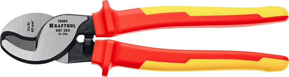 Усиленный диэлектрический кабелерез KSF-25V, d 13 мм, 250 мм, VDE, 1000 В KRAFTOOL 23334-25V