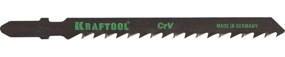 Полотна для лобзика 75 мм EU-хвост. по дереву, шаг 3 мм, 5 шт T111C KRAFTOOL 159531-3-S5