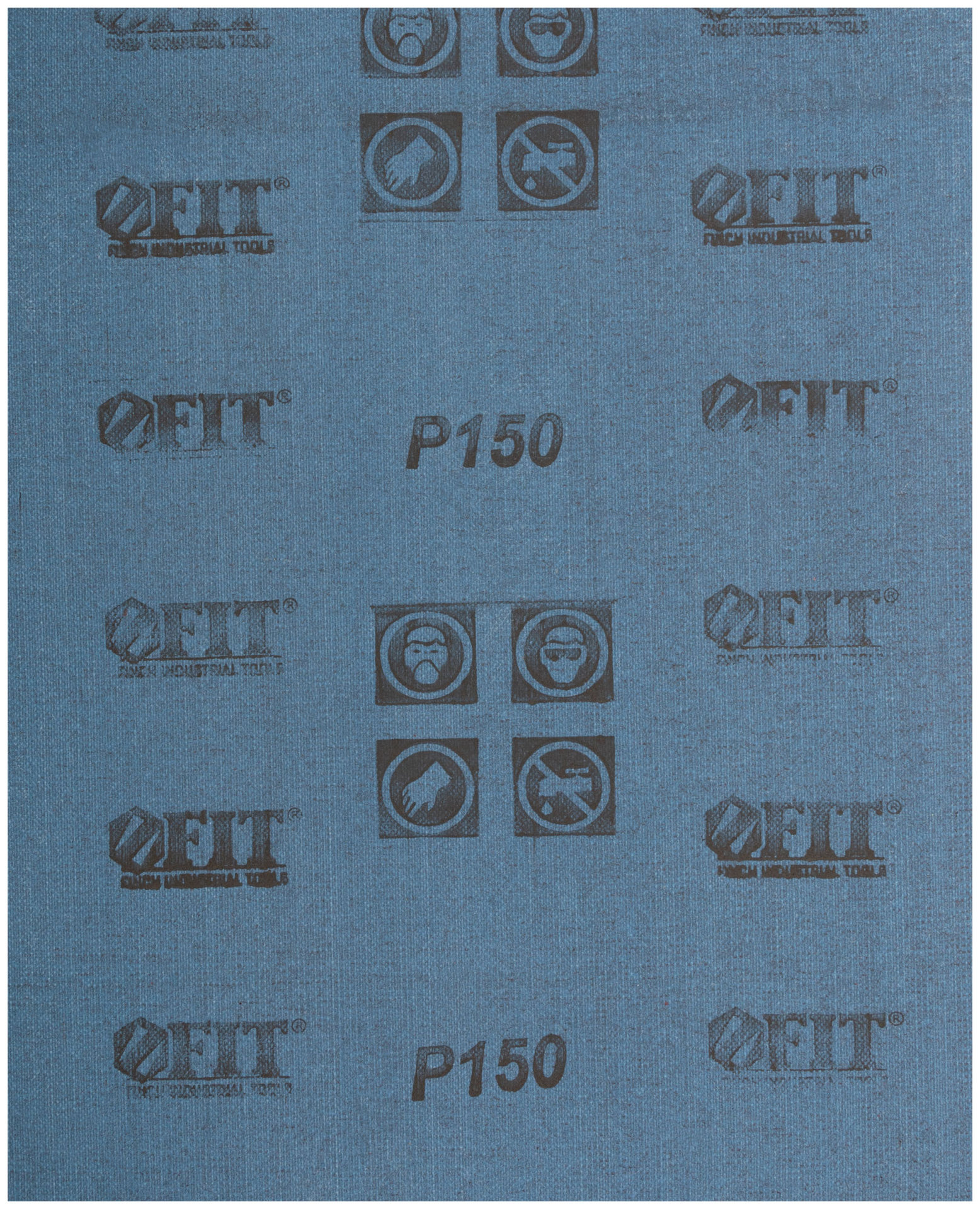 Листы шлифовальные на тканевой основе, алюминий-оксидный абразивный слой 230х280 мм, 10 шт. Р 150 (38014)