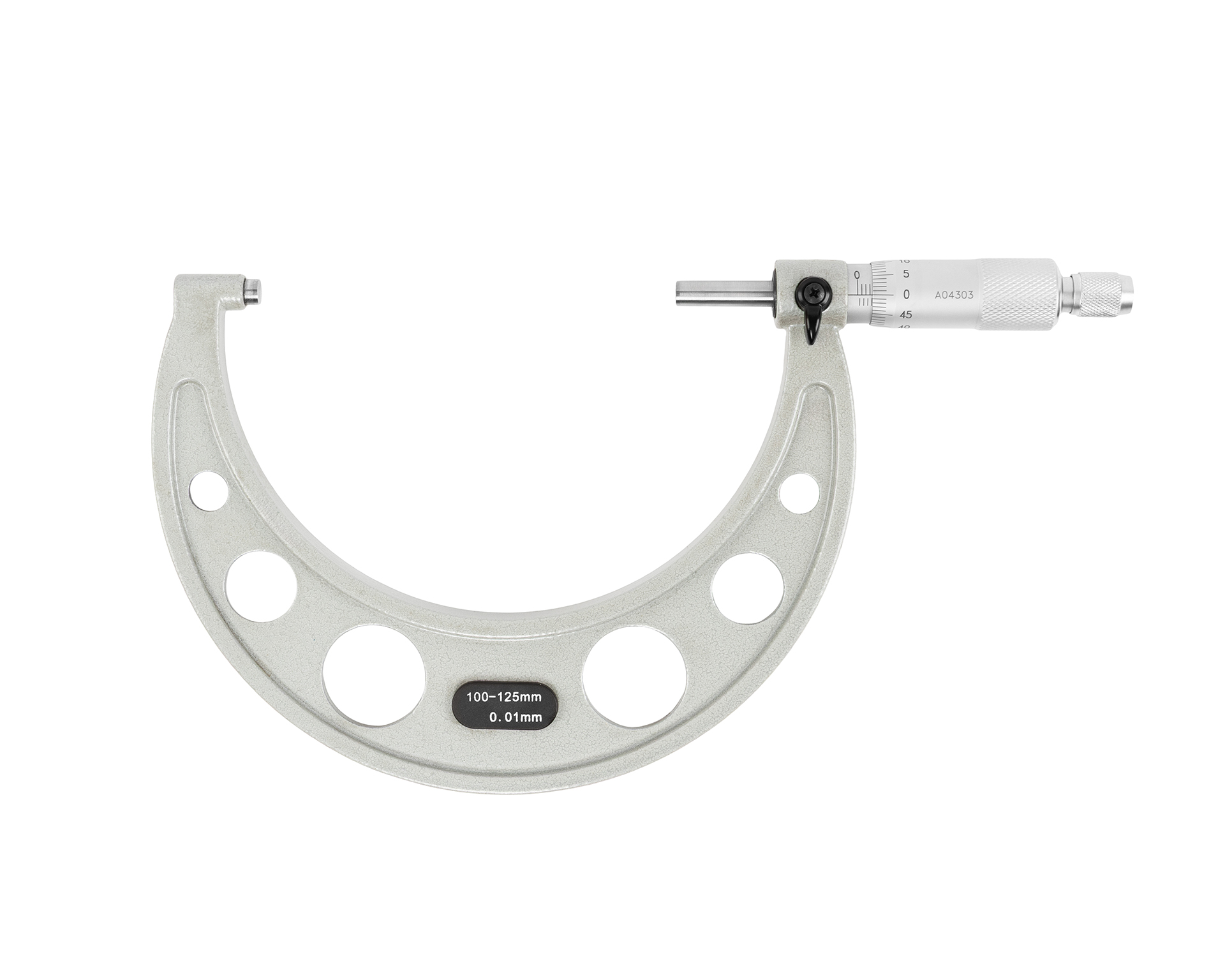 Микрометр МК- 125 0,01 круглая скоба 261-105D Guanglu