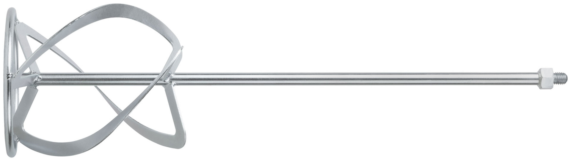 Миксер для легких строительных смесей усиленный Профи, хвостовик М14, 160х590 мм (04293)