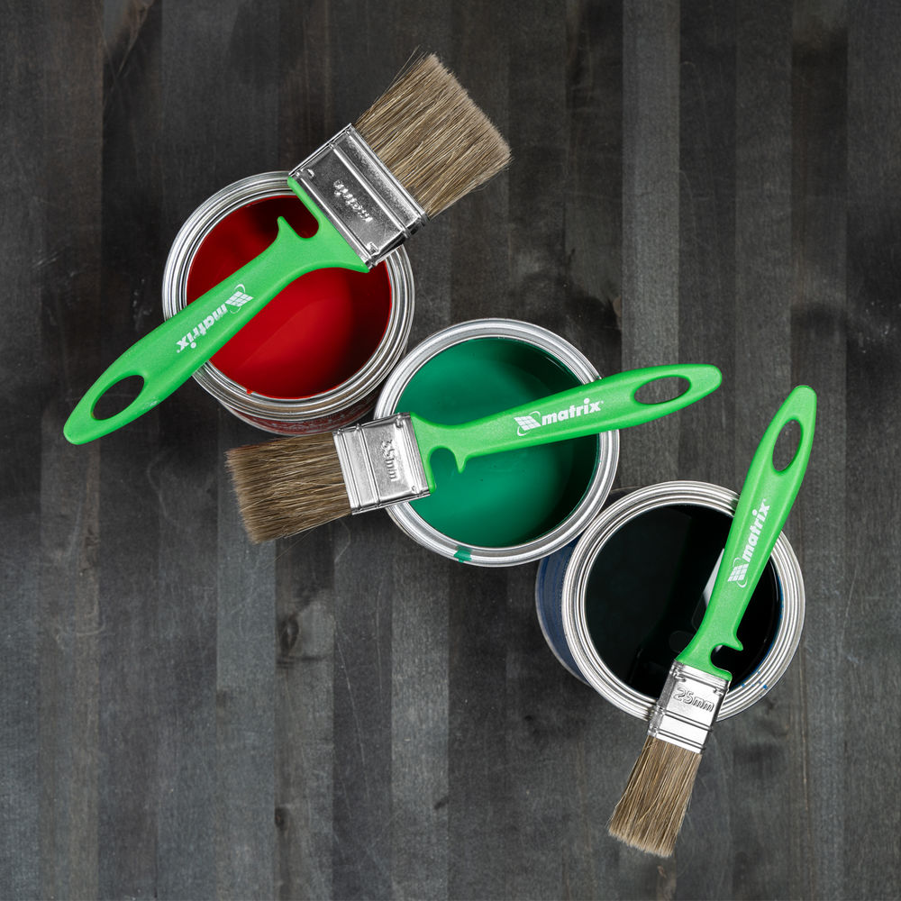 Набор кистей «Работы по дереву» 25 мм, 35 мм, 50 мм Color Line Matrix (83379)