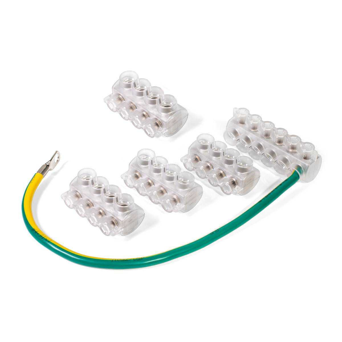 Набор клеммников НК-15.5 (SV-15.5: 4х KE 10.1+1х KE 10.3) (КВТ) (78361)