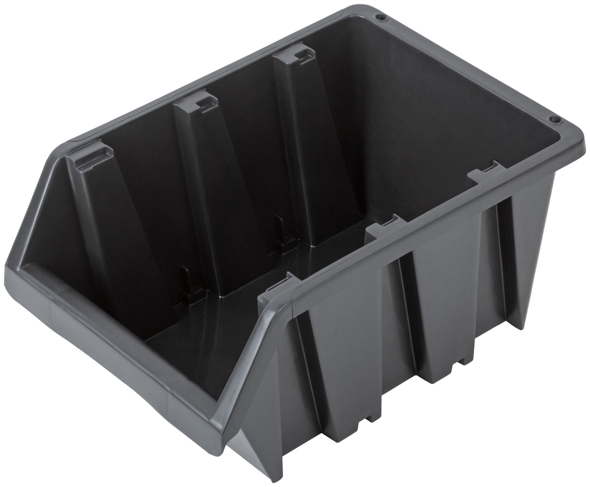 Набор Лотков для крепежа (12 шт. лотков 225х125х125 мм + 6 шт. планок), черные