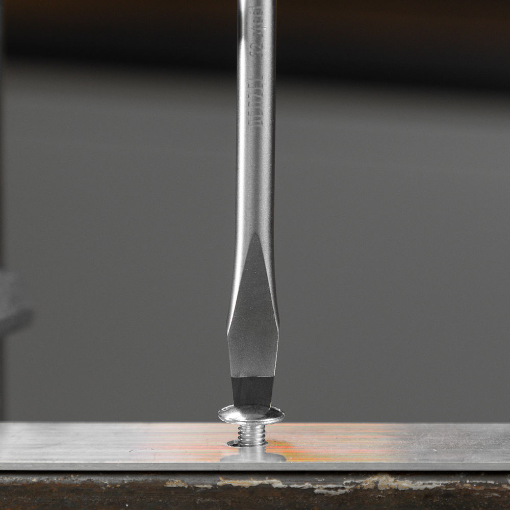 Набор отверток на полке, 8 шт., PH+SL, S2, 3к рукоятка Denzel (122137)