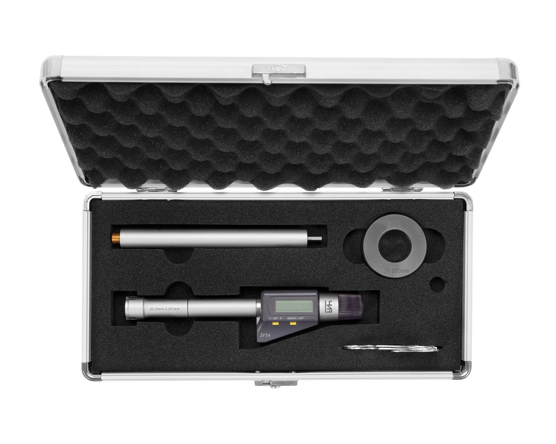 Нутромер микрометрический 3-точечный электронный 20- 25 0,001 у/к ЧИЗ